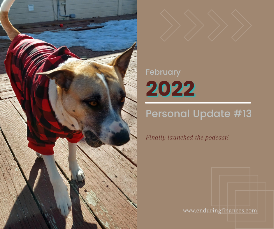 Personal Update #13 – February 2022 | Finally Launched The Podcast!