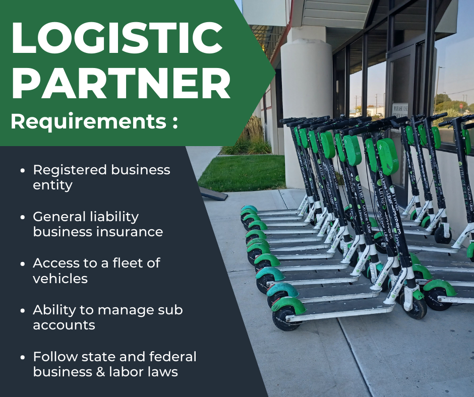 How Do You Become A Logistics Partner With Lime?